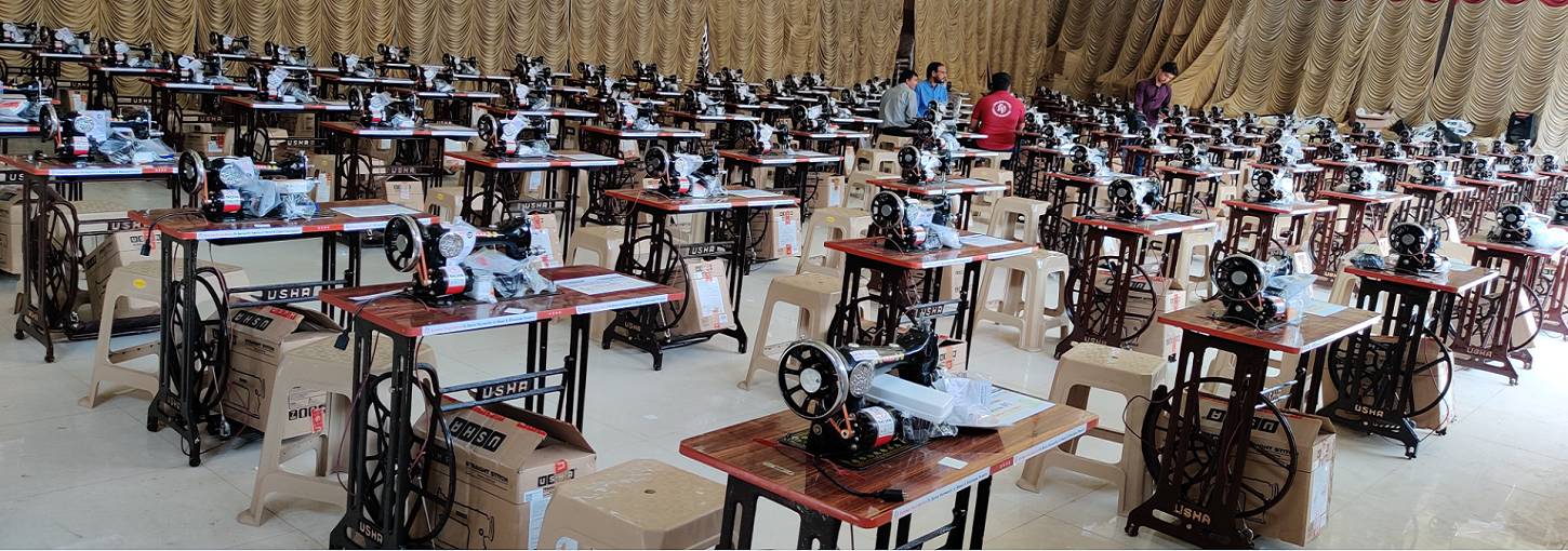 Sewing machines distribution